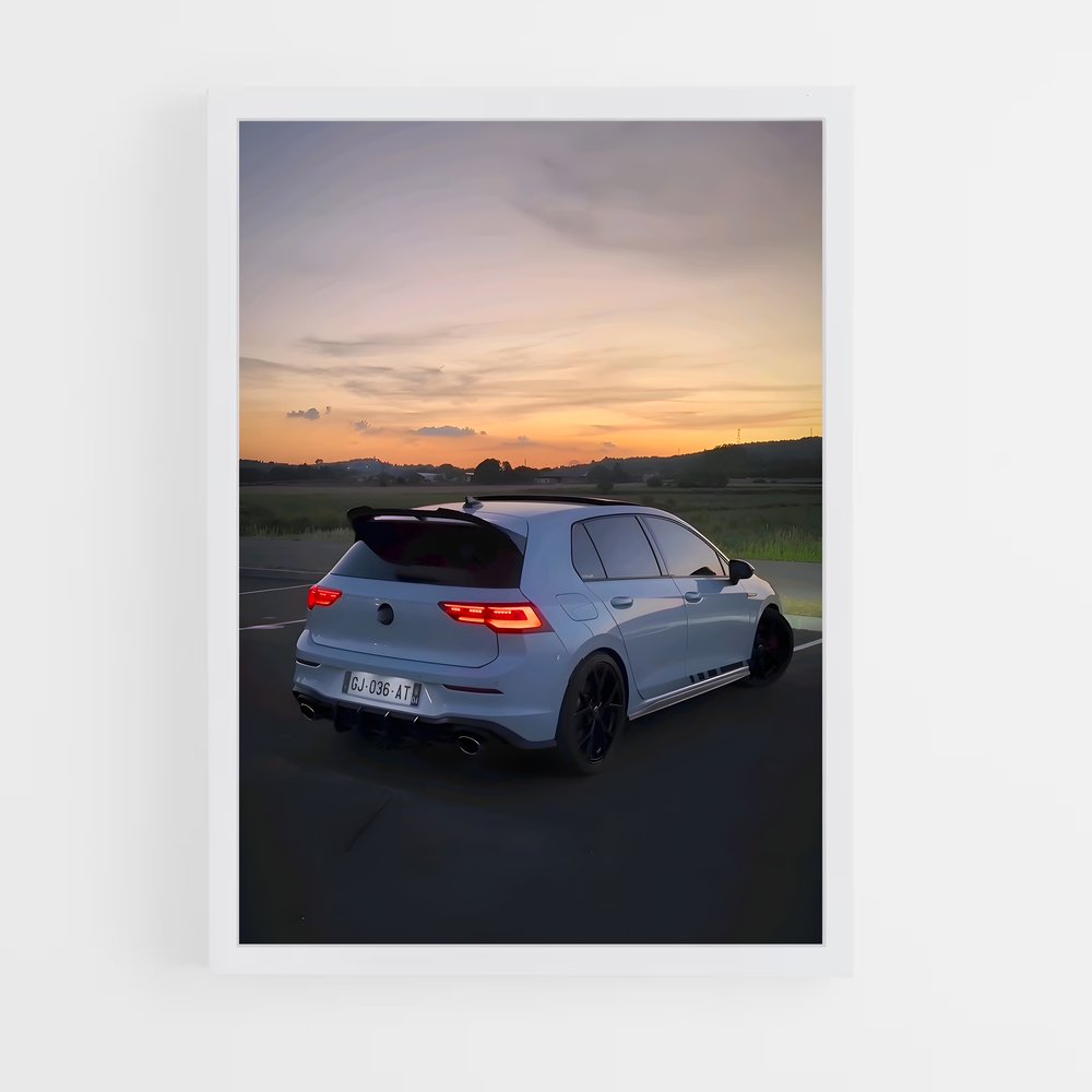 Poster Roadster GTI – affiche Volkswagen (vue 3)